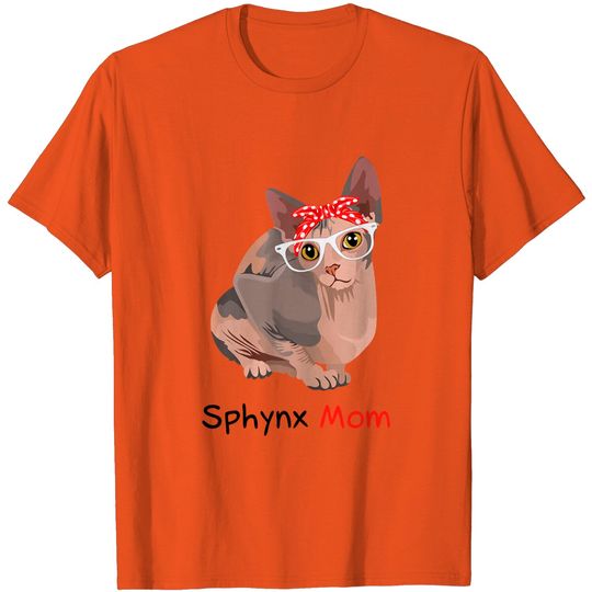 Sphynx Cat Mom Kitten Cat T Shirt
