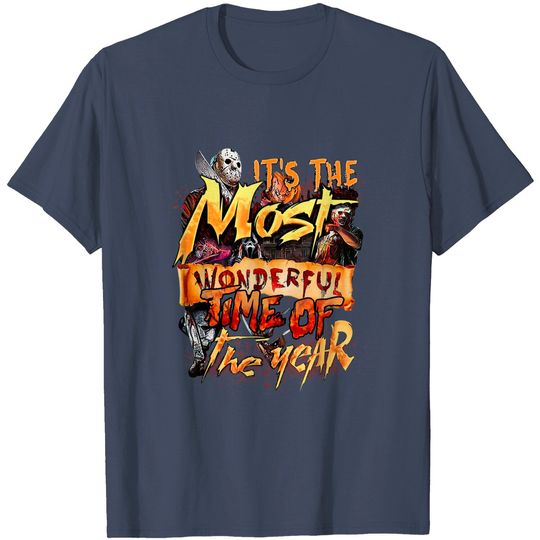 Horror Character Movie Halloween T-Shirt