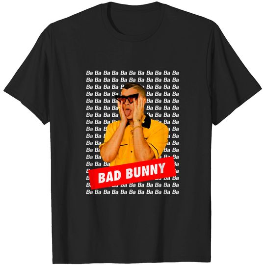Acid Lemon Bad Bunny Merch Bad Bunny T-Shirt Black