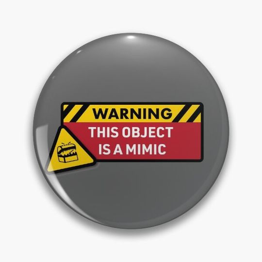 Warning: This Object is a Mimic (DnD) Pin Button
