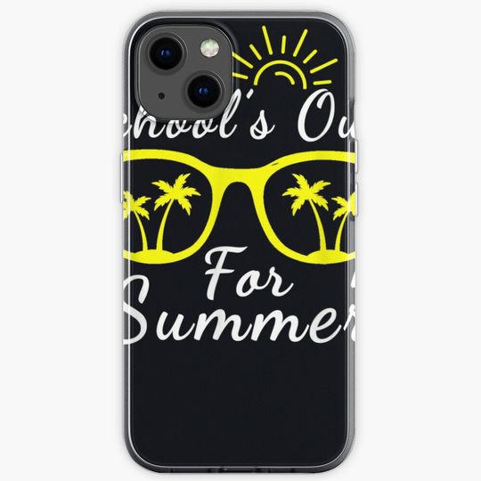 Schools Out For Summer Teacher Summer Last Day Of School iPhone Case