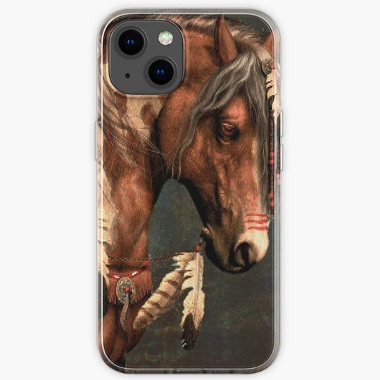 War Horse - Native American Painted Horse iPhone Case