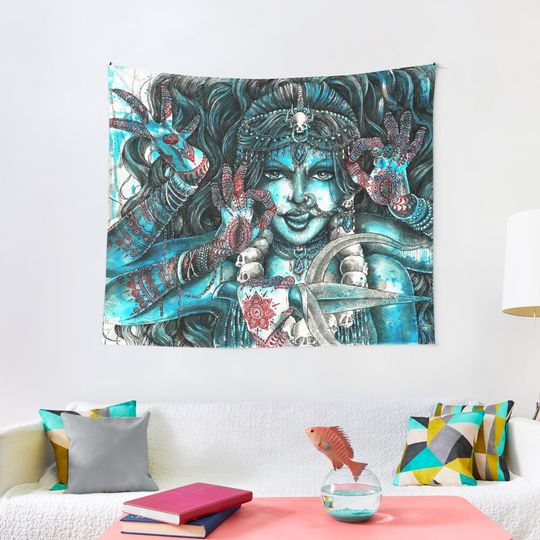 Goddess Kali Tapestry