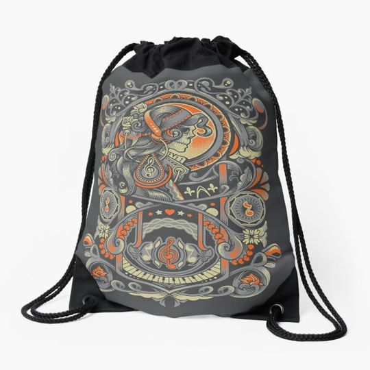 Mystical Interlude Drawstring Bag