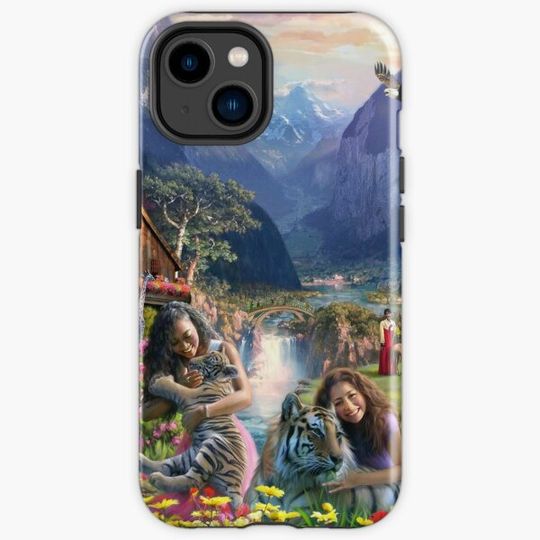 Paradise in Sunset Iphone Case