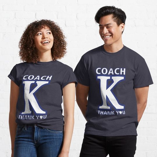 Thank You Coach K Classic T-Shirt