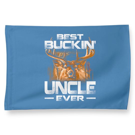 Best Buckin' Uncle Ever House Flag Deer Hunting Bucking Father House Flags