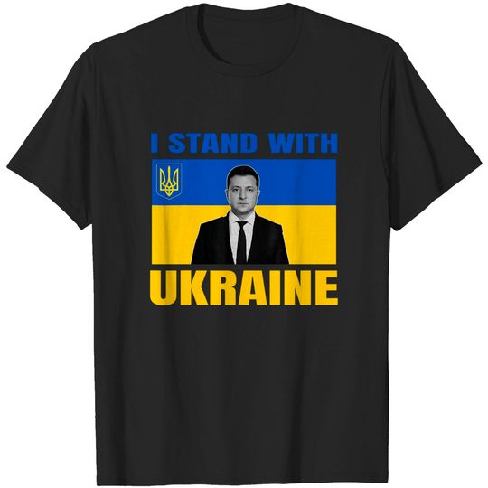 Zelensky President I Stand With Ukraine Support Ukrainians Baseball Cap
