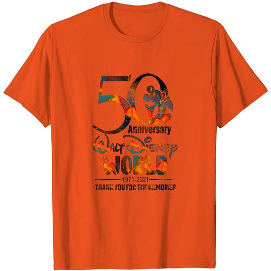 50th Anniversary Shirt WDW T-shirt Vacation Shirt Trip Shirt for Family Castle Shirt