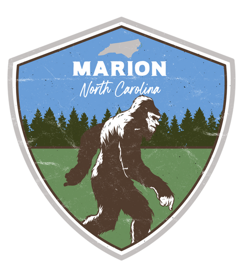 Bigfoot Sighting at Marion North Carolina T-Shirt