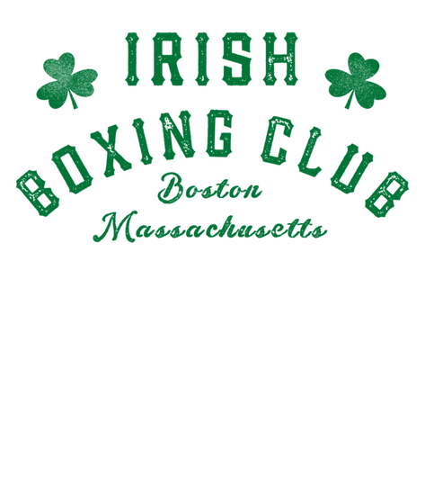 Irish Boxing Club Boston Massachusetts Hoodie Shamrock