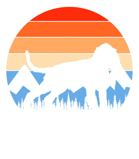 English Springer Spaniel Dog Mountain Hiking Vintage T-Shirt