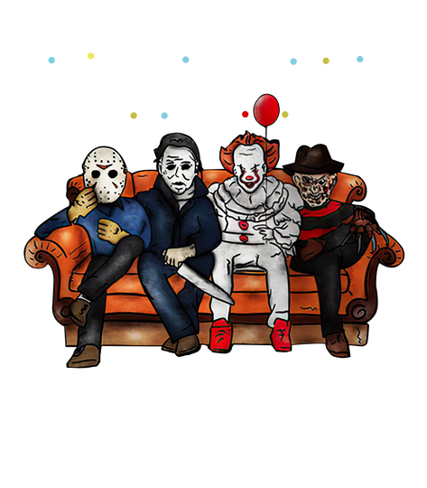 Friends Horror Halloween T-Shirt