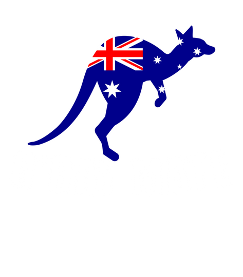 Australia Flag Kangaroo T Shirt