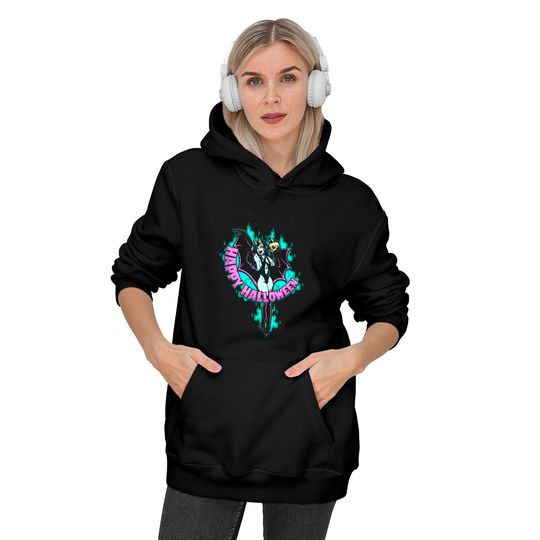 Happy Halloween Succubus Sexy Psychobilly Punk Hoodie