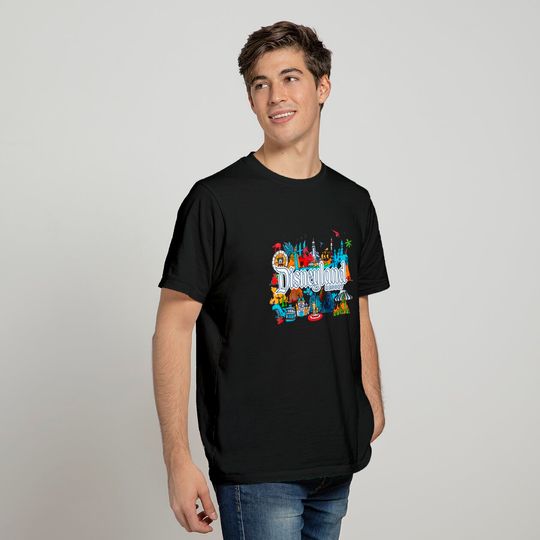 Disney Retro Magic Kingdom Disneyland Resort Matching Family Vacation Matching Trip 2022 T Shirt