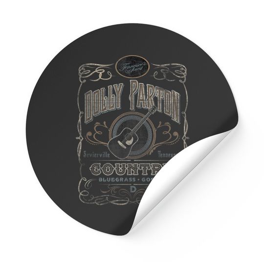 Dolly Parton Whiskey Label