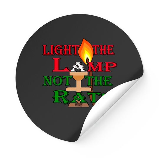 Light The Lamp! Not The Rat! - Muppet History - Sticker