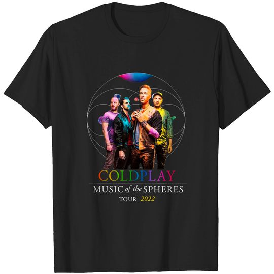 Coldplay world tour 2022 T shirt