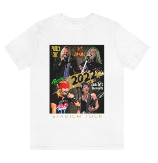 Motley Crue Stadium Tour 2022 T-Shirt