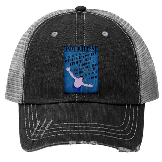 The Shawshank Redemption Andy Dufresne Trucker Hat