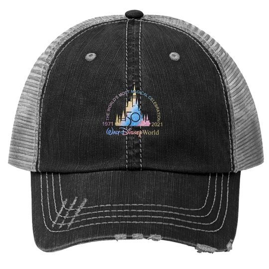 Disney Anniversary Mickey Trucker Hat
