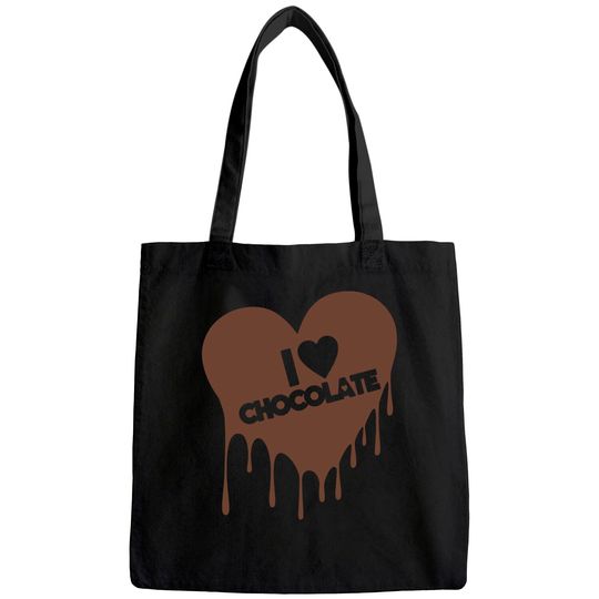 I Love Chocolate Tote Bag