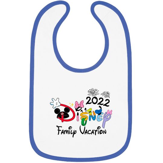 Disney 2022 Family Vacation Bibs