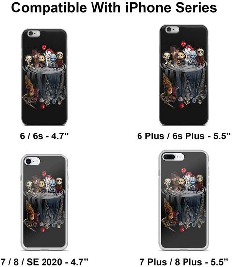 Phone Case Halloween Movies Gift T-Shirt Compatible with All iPhones