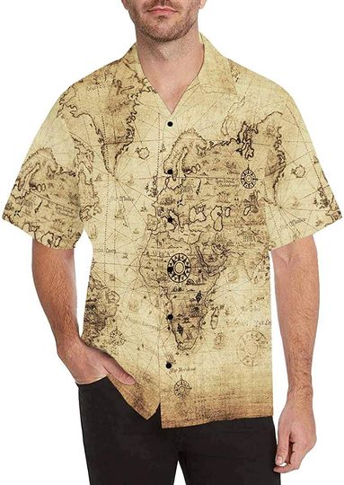 Men's Casual Hawaiian Shirt