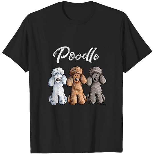 Poodle I Caniche Puppy Dogs T Shirt