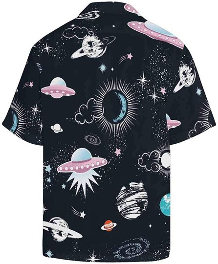 Men's Space Galaxy Hawaiian Shirt