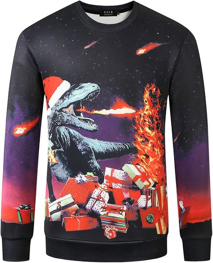 Ugly Christmas Sweater Xmas Holiday Ugly Christmas Sweatshirt