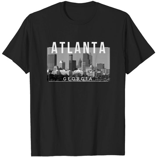 Atlanta Georgia ATL The A Gate City Skyline T-Shirts