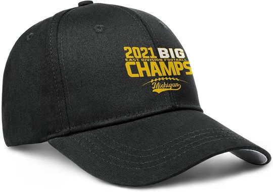 2021 Michigan Wolverines Hat Football Big 10 Champs Hat