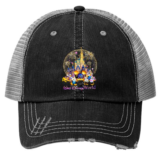 50th Anniversary Walt Disney World Trucker Hats