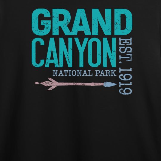 Grand Canyon National Park Retro Souvenir T-Shirt