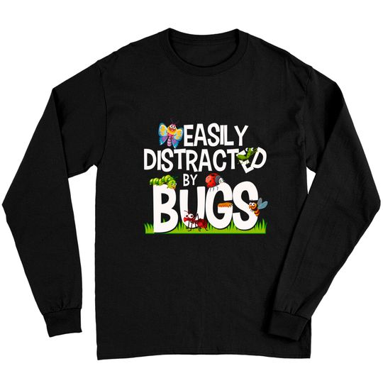 Bug Insects Easily Distracted By Bugs Science Long Sleeves