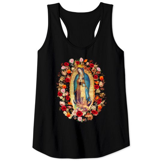 Our Lady of Guadalupe Mexico Virgin Mary Tilma on Back Hoodie
