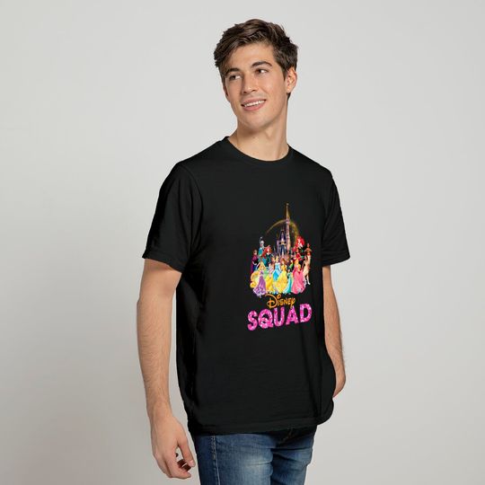 Disney Princess Shirt, Princess Squad  Tshirt