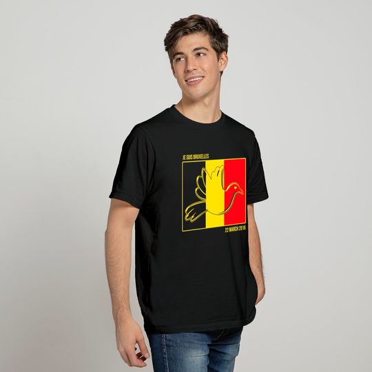 Belgium - Je Suis Bruxelles -- Belgium Solidarit T Shirt