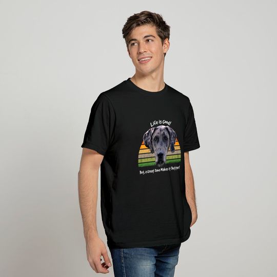 Great Dane Dog Lover Vintage T-Shirt