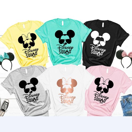 Disney Family Shirts, Disney Squad Shirts, Family Disney Shirts, Disney Family Shirts 2022